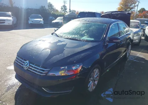 2013 Volkswagen Passat 2.5L Sel from USA, damaged, VIN 1VWCH7A39DC013841